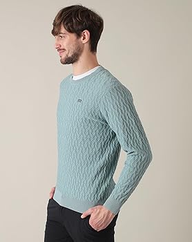 トラヴィスマシュー travis mathewバイカラーVネックサマーニット M トラヴィスマシュー travis mathewバイカラーVネックサマーニット M